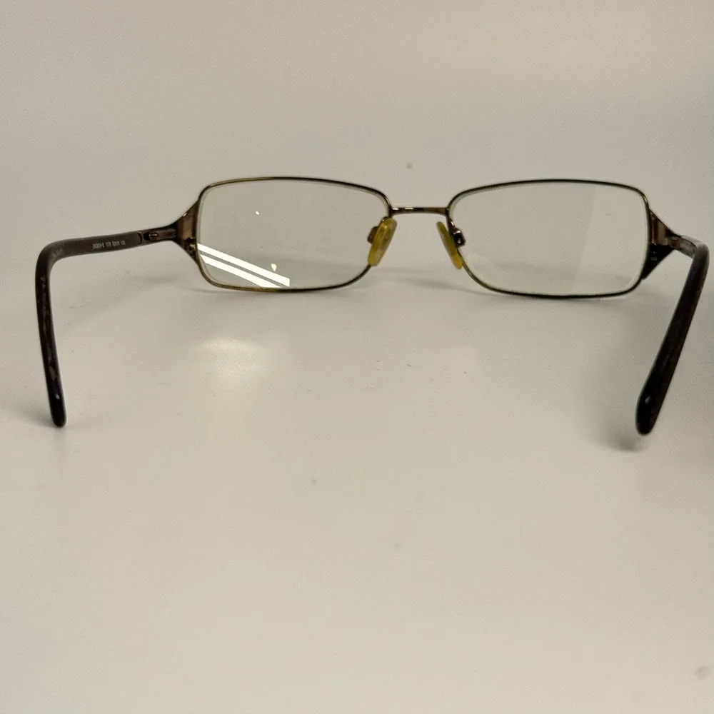 Donna Karan DK3534-B Brown Bronze Rectangular Eyeglasses Frames 52-16-130